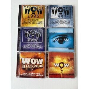 WOW Hits 1996 1997 2000 2001 2002 2006 12 CDs Total Chapman Grant Smith DC Talk
